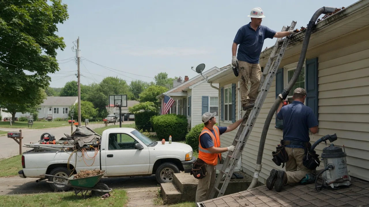 Gutter Installation in Line Lexington, PA near me
